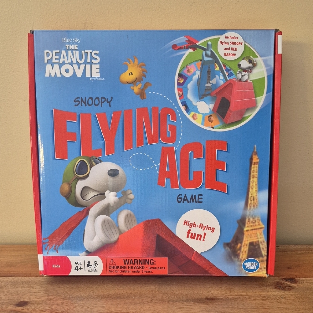 Peanuts Movie Snoopy Flying Ace Game - Complete